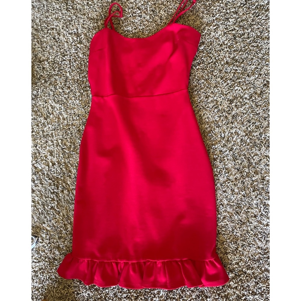 Xs lulus red dress